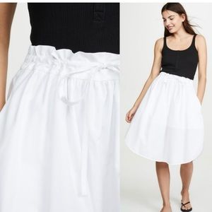 Vince wide hem A-line skirt